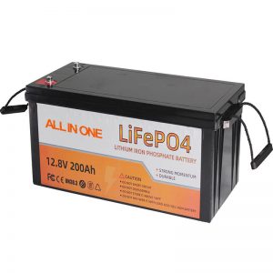 Batterie chaude Lifepo4 de paquet de batterie de cycle profond de la vente 12v 200ah pour le système marin solaire de Rv
