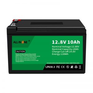 12.8V 10Ah LiFePO4 batterie au lithium-ion de remplacement au plomb 12V 10Ah