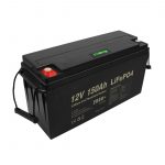 Batterie rechargeable Lifepo4 à cycle profond 12v 150Ah 200Ah 250Ah 300Ah