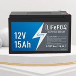 Batterie lithium-ion 12 V 15 Ah à décharge profonde Lifepo4