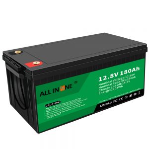 Batterie LFP de sécurité/longue durée de vie 12.8V 180Ah pour camping-car/caravane/UPS/voiturette de golf 12V 180Ah