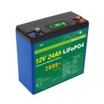 Batterie profonde solaire de l'onduleur 12v 24ah de paquet de batterie du cycle 24v 48v 24ah Lifepo4