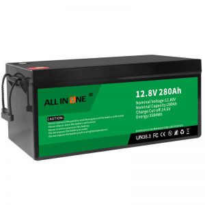 12.8V 280Ah LiFePO4 Remplacement de la batterie pour l'acide au plomb 12V 280Ah
