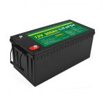 TOUT EN UN Batterie au lithium-ion Batterie de stockage 12v 300Ah LiFePo4 à cycle profond