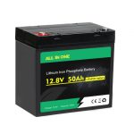 TOUT EN UN Batterie Lifepo4 12v 50ah à cycle profond