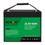 Batterie/Remplacement Lithium Fer Phosphate 25.6V 40Ah