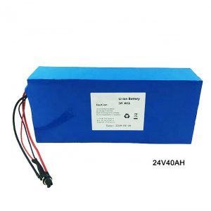 Vélo électrique vélo 24 volts batterie au Lithium 24V 40Ah NMC Li Ion batterie batterie Rechargeable ion lithium