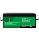 Batterie LFP de sécurité/longue durée 25.6V 80Ah pour VR/Caravane/UPS/Golf Cart 24V 80Ah