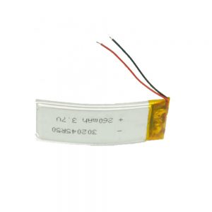 Batterie personnalisée LiPO 302045 3.7V 260mAh