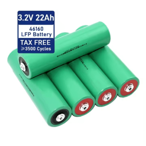 Batterie cylindrique à décharge profonde 3,2 V 31 Ah 30 Ah 3,2 V 22 Ah 20 Ah 25 Ah au lithium 46160 Lifepo4 avec barre omnibus