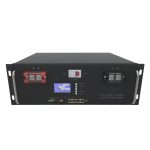 Batterie solaire 6000 cycles 48V 100Ah 5Kwh RS48 LiFePo4 avec armoire 5U