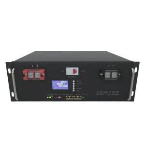 Batterie solaire 6000 cycles 48V 100Ah 5Kwh RS48 LiFePo4 avec armoire 5U