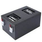 Batterie LiFePO4 72V 100Ah pour véhicules électriques, chariots élévateurs avec longue durée de vie mentale en acier inoxydable