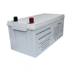 Tout en un LiFePO4 12v 200ah batterie au lithium Lipo Batteries pour l'alimentation en panneaux solaires