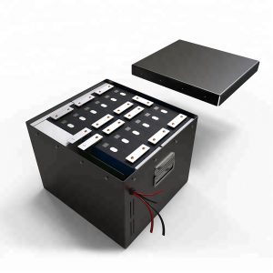 Batterie prismatique LiFePO4 48V 100AH pour le stockage d'énergie solaire à la maison de bateau de voiturette de golf