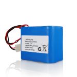 6.4V 12Ah LiFePO4 Recharge Lithium 26650 32650 Pack de batteries avec connecteur pour lumière solaire