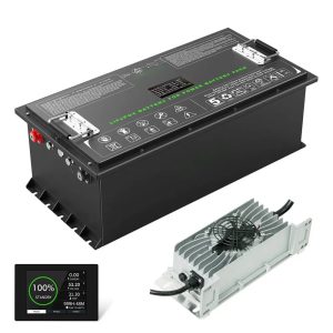 Batterie Lifepo4 à décharge profonde pour voiturette de golf 48 V, 36 V, 72 V, 100 Ah